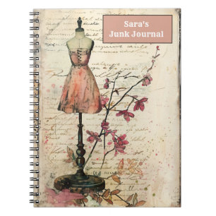 Caderno Espiral Retro Lixo