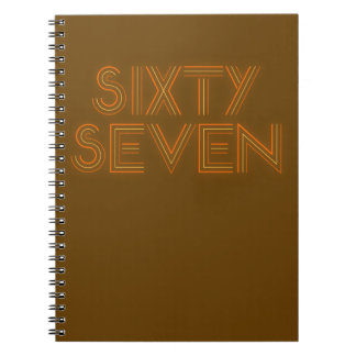 Caderno Espiral Retro Style 67