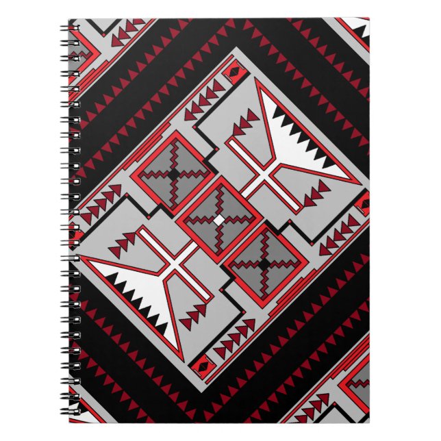 Caderno Espiral Retro Sudoeste (Frente)