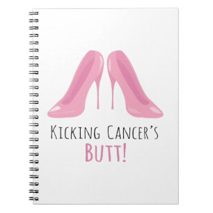 Caderno Espiral Retrocedendo o cancer