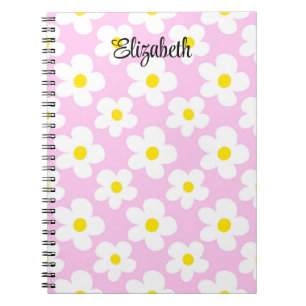 Caderno Espiral Retrorador rosa-bonito jorra o registro em caixa