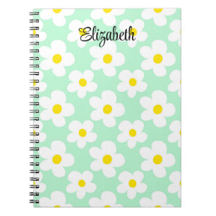 Caderno Espiral Retrorador verde-horta maria o registro giratório