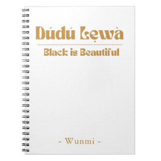 Caderno Espiral Revista Black Is Beautiful — Presente para Ela