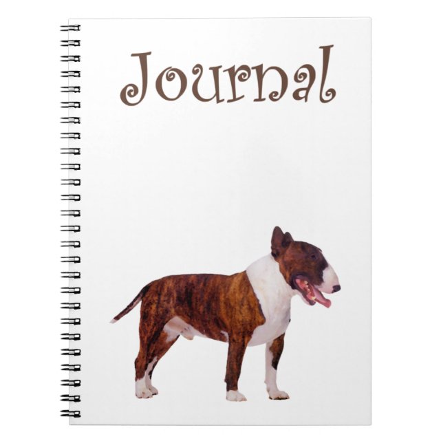 Caderno Espiral Revista Bull Terrier (Frente)