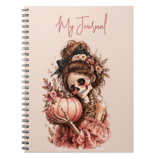 Caderno Espiral Revista Esqueleto Botânico