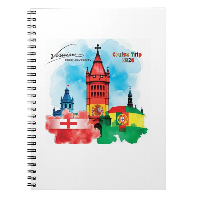 Caderno Espiral Revista Visiiion (Frente)