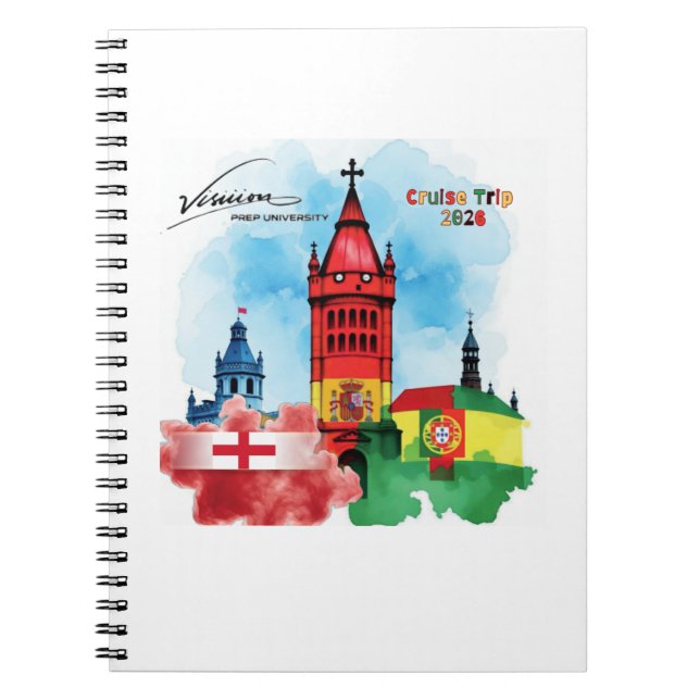 Caderno Espiral Revista Visiiion (Frente)