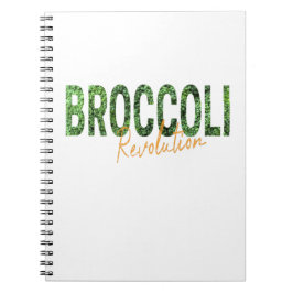 Caderno Espiral Revolução do brócolis Vegias e Vegetais