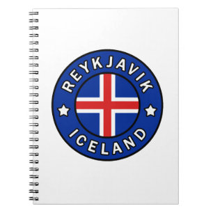 Caderno Espiral Reykjavik Islândia