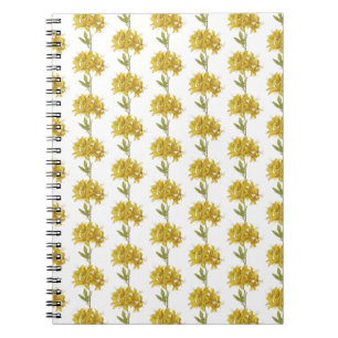 Caderno Espiral Rhododendron luteum (Azalea Pôtica)