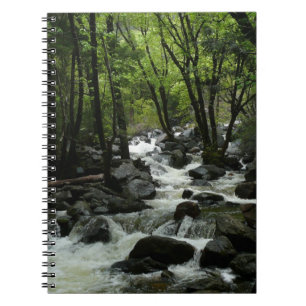 Caderno Espiral Ribeiro Bridalveil no Parque Nacional de Yosemite
