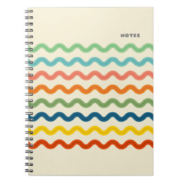 Caderno Espiral Ric Ric Rac Retroativo com Texto Personalizado