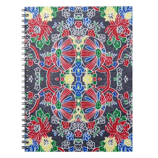 Caderno Espiral Rice Paper Chiyogami Art (Frente)