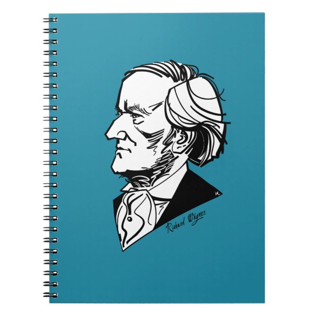 Caderno Espiral Richard Wagner (Frente)