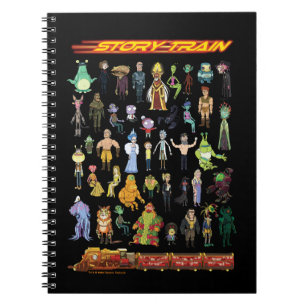 Caderno Espiral RICK E MORTY™ Comboio
