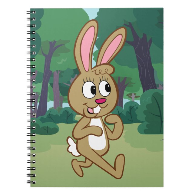 Caderno Espiral Rick Ranger| Becky Hare (Frente)