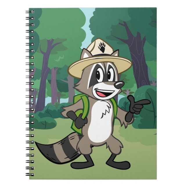 Caderno Espiral Rick Ranger | Ponteiro de Rick de perigo (Frente)