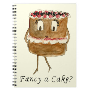Caderno Espiral Rico um chocolate engraçado Quirky Slogan Humor