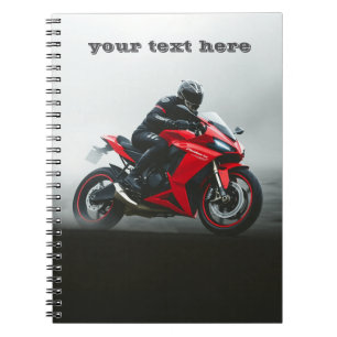 CADERNO ESPIRAL RIDE SEM MEDO