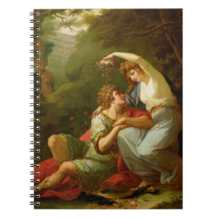 Caderno Espiral Rinaldo e Armida, 1771 (óleo em canvas)