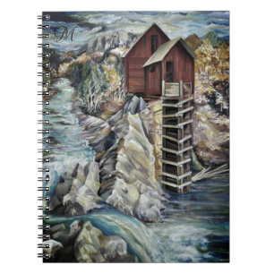 Caderno Espiral Rio Colorado Rocky Mountain Monograma