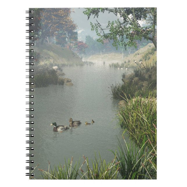 Caderno Espiral Rio Lazy (Frente)