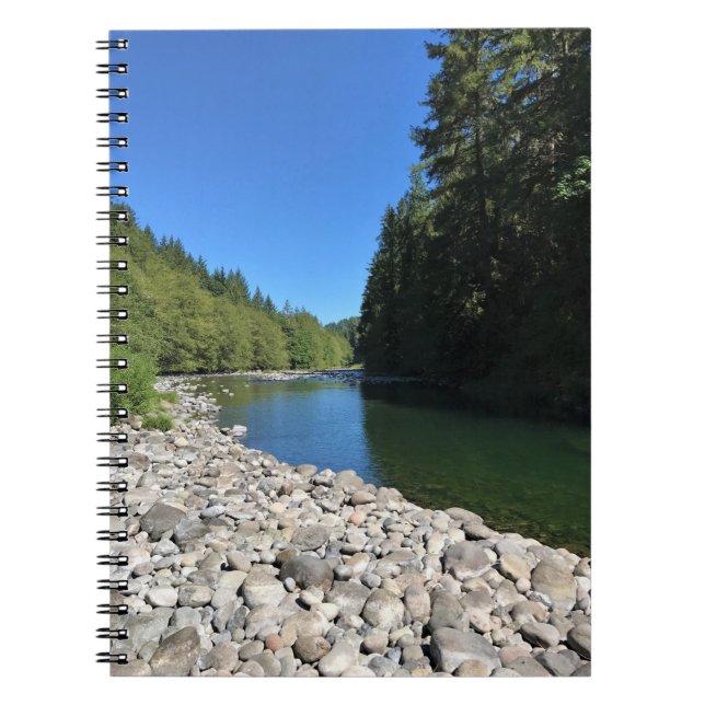 Caderno Espiral Rio Molalla, OR (Frente)