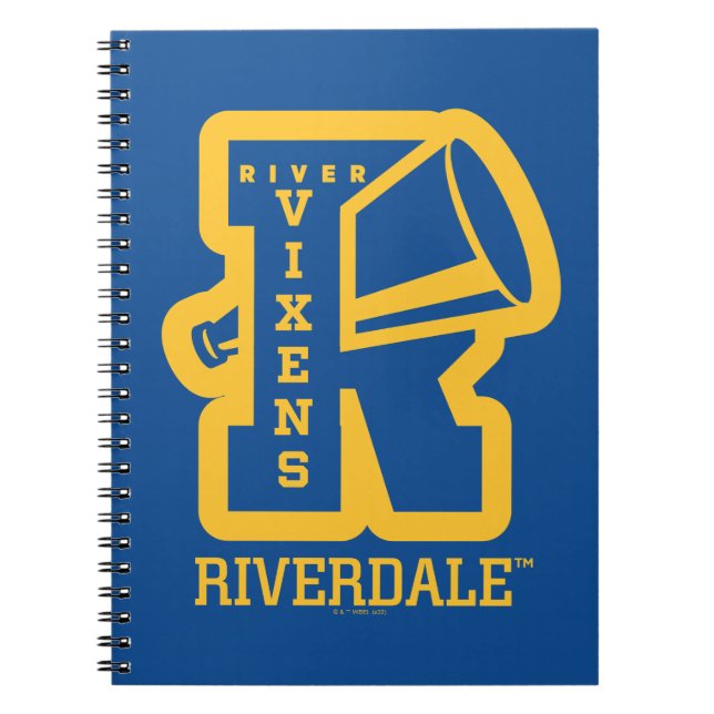 Caderno Espiral Rio Vixens Letterman (Frente)