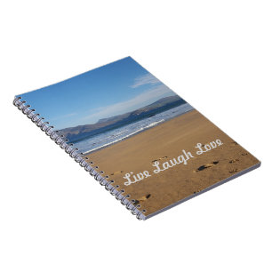 Caderno Espiral Rir ao vivo amor