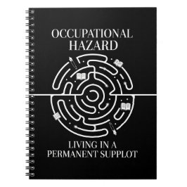 Caderno Espiral Risco Ocupacional Subtrama Permanente Diário