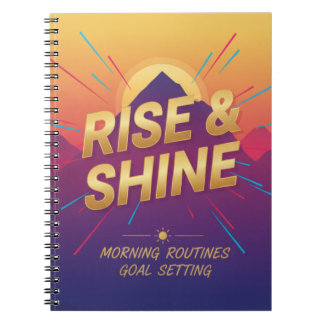 Caderno Espiral Rise & Shine Planner