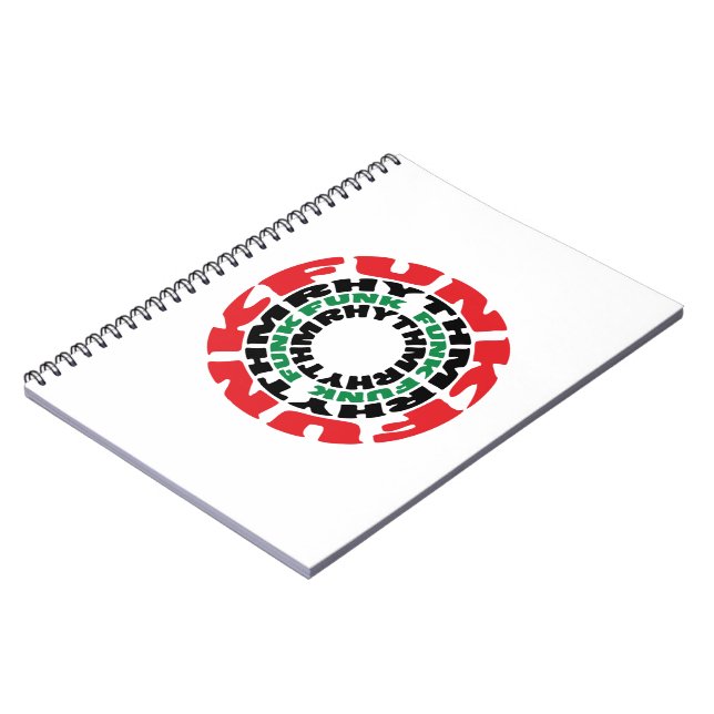 Caderno Espiral Ritmo Funk Funk Rhythm (Left Side)