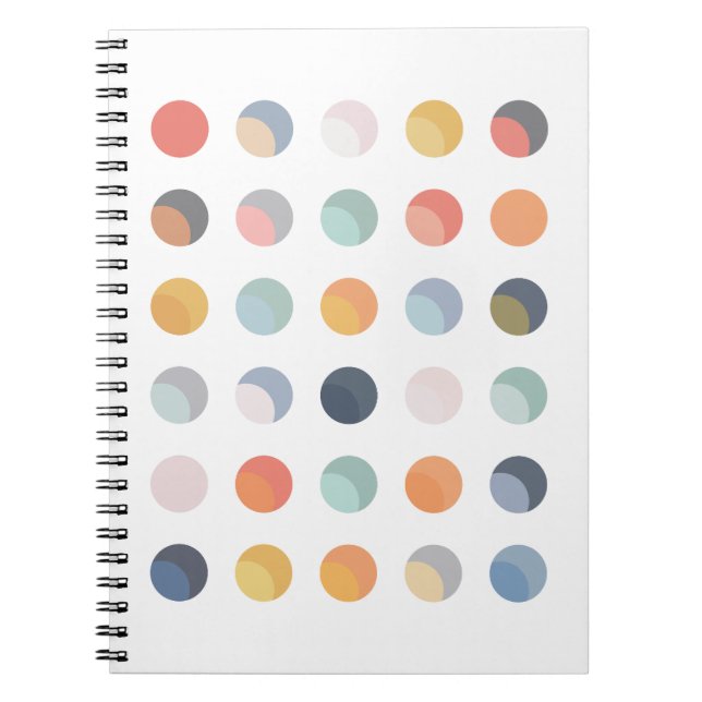 Caderno Espiral Ritmo Pastel (Frente)