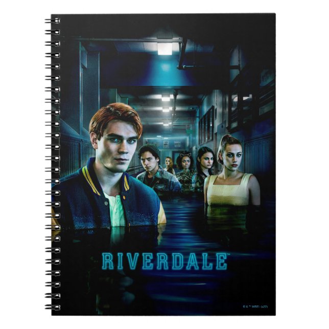 Caderno Espiral Riverdale Alagou Hallway Poster (Frente)