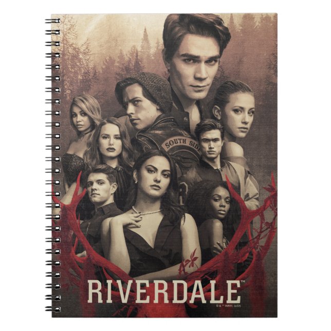 Caderno Espiral Riverdale Deer Skull Poster (Frente)
