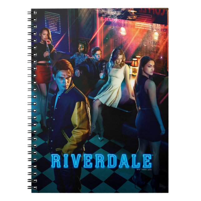 Caderno Espiral Riverdale Dentro Pop do Diner Poster (Frente)