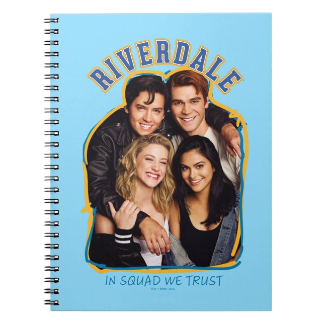 Caderno Espiral Riverdale - No Esquadrão Confiamos (Frente)