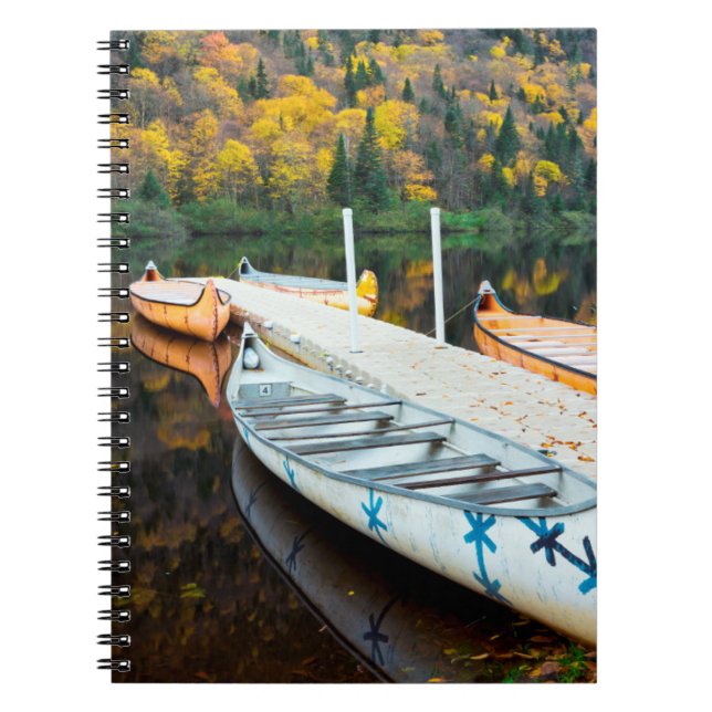 Caderno Espiral Rivière Jacques-Cartier | Rabaskas Dock (Frente)