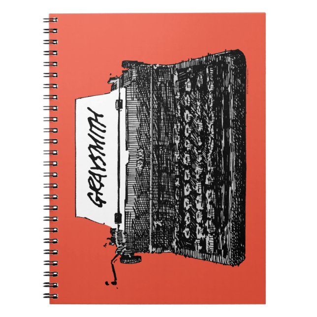 Caderno Espiral Robert Graysmith Writer (Frente)