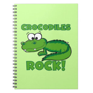 Caderno Espiral Rocha dos crocodilos