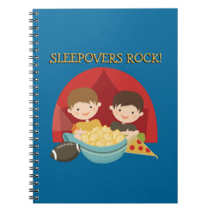 Caderno Espiral Rocha dos Sleepovers