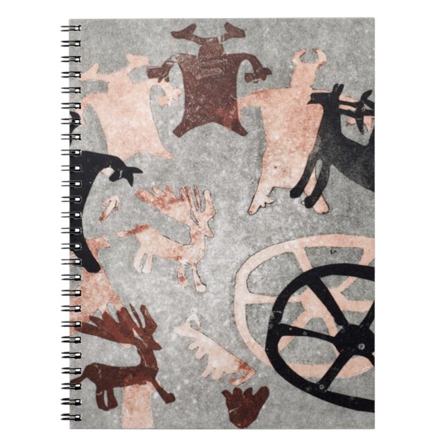 Caderno Espiral Rocha que pinta 1994 (Frente)