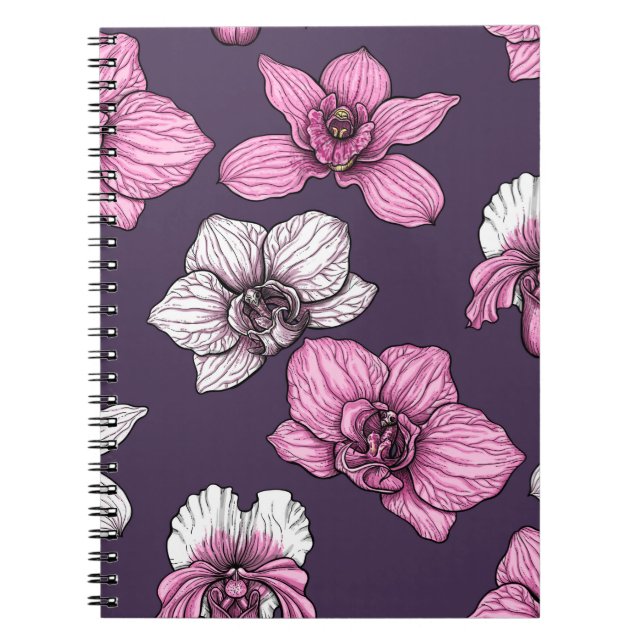 Caderno Espiral Rochosas cor-de-rosa (Frente)