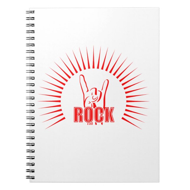 Caderno Espiral Rock (Frente)