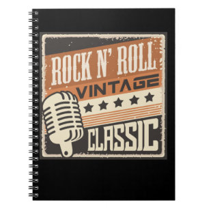 Caderno Espiral Rock and Roll Music 1950s Rockabilly US