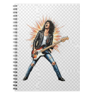 Caderno Espiral Rock star spiral notebook