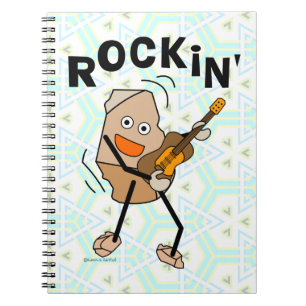 Caderno Espiral Rockin' Guitar
