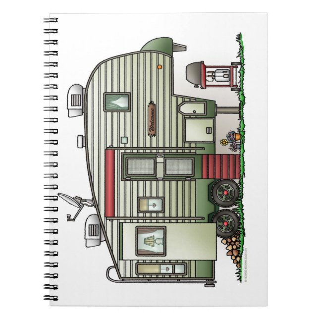 Caderno Espiral Roda da alta tecnologia 5a (Frente)