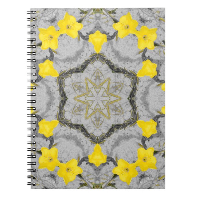 Caderno Espiral Roda de Harmonia Jonquil  (Frente)