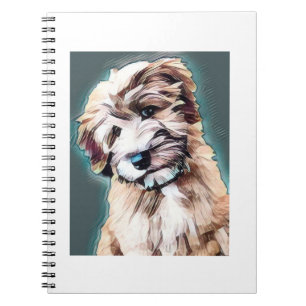 Caderno Espiral Rodas Terrier Dog Pop Art
